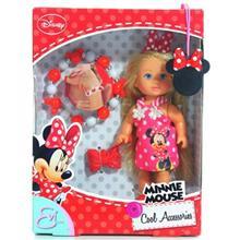 عروسک سیمبا مدل Minnie Mouse سایز کوچک Simba Minnie Mouse Doll Size Small