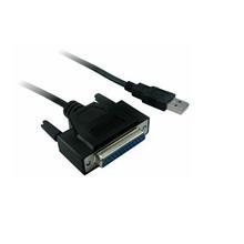 کابل مبدل پارالل فرانت Centronix 25pin پرینتر به USB Faranet Parallel to converter cable 