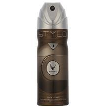 اسپری مردانه امپر ویواریا مدل Stylo حجم 200 میلی لیتر Emper Vivarea Stylo Spray for Men 200ml