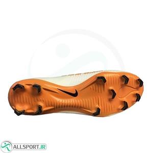 کفش فوتبال نایک مرکوریال طرح اصلی سفید صورتی Nike Mercurial 