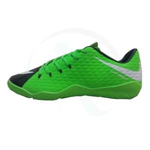 کفش فوتسال نایک هایپرونوم طرح اصلی سبز مشکی Nike Hypervenom 