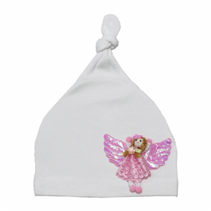 کلاه گرد نوزادی مینی داملا مدل 8048Pink Mini Damla 8048Pink Baby Hat