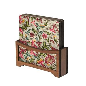 زیر لیوانی تهران جی اف ایکس مدل ZL3201 بسته 6 عددی