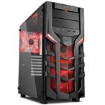 Sharkoon DG7000-G Midi Tower Case - Red