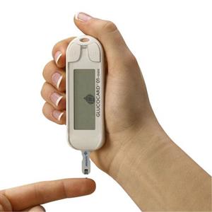 دستگاه تست قند خون آرکری مدل گلوکوکارد Glucocard 01 Mini Arkray Glucocard Mini Blood Sugar Monitor