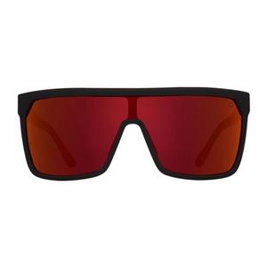 عینک افتابی اسپای سری Flynn مدل Soft Matte Black Red Fade Happy Gray Green Flash Spy Sunglasses 