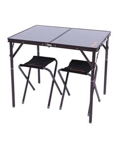 مجموعه میز و صندلی سفری تاشو کینگ کمپ KC3907 Alu Table and Chair Set 