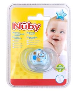 پستانک 18 ماه به بالای طرح دار کودک نابی Nuby 