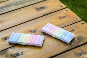 باتری باطری قلمی الکالاین 1 5 ولت رنگین کمانی Zi5 شیاومی شیائومی بسته 10 عددی XiaoMi Original Rainbow 1.5V AA Alkaline Battery Pack Of Piece s Set 