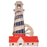 پازل چوبی سه بعدی رایا مدل برج فانوس دریایی