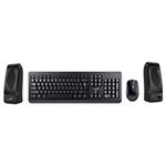 Genius KMS-U130 Mouse Keyboard and Speaker Pack