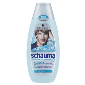 شامپو ضد شوره مردانه شوما مدل Classic X3 حجم 400 میلی لیتر Schauma Classic X3 Anti Dandruff Shampoo For Men 400ml