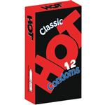 کاندوم هات مدل classic بسته 12 عددی
