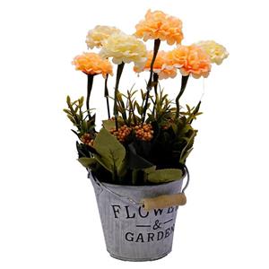   گلدان به همراه گل مصنوعی ایرسا مدل Bucket-1