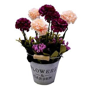  گلدان به همراه گل مصنوعی ایرسا مدل Bucket-2