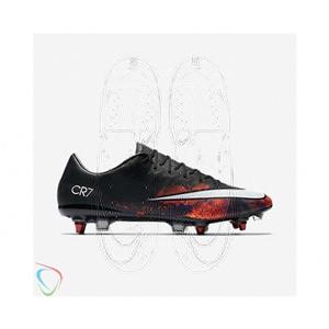 کفش فوتبال میکس نایک مدل MERCURIAL VAPOR X CR SG-PRO