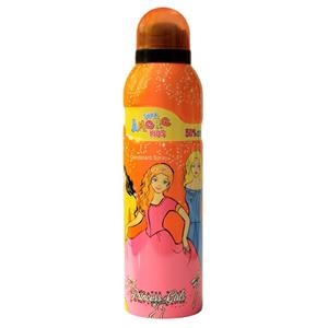 اسپری کودک مدل Princess Girl حجم 200 میلی لیتر Princess Girl Body Spray For Children 200ml