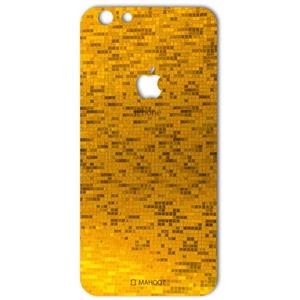 برچسب تزئینی ماهوت مدل Gold-pixel Special مناسب برای گوشی آیفون 6/6s MAHOOT Gold-pixel Special Sticker for iPhone 6/6s