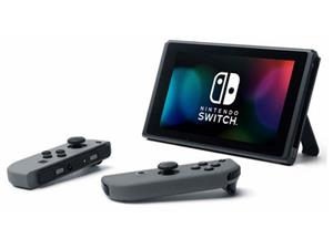 Nintendo Switch With Gray Joy Con Station Bundle MARIO+RABBIDS 