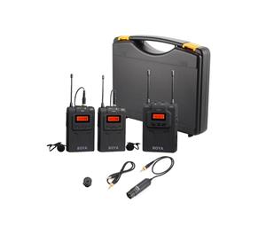 میکروفون دو کاناله وایرلس بویا Boya BY-WM8 Dual Channel UHF Wireless