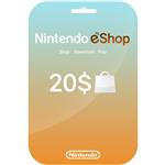 Nintendo eShop 20 $ Gift Card دیجیتالی