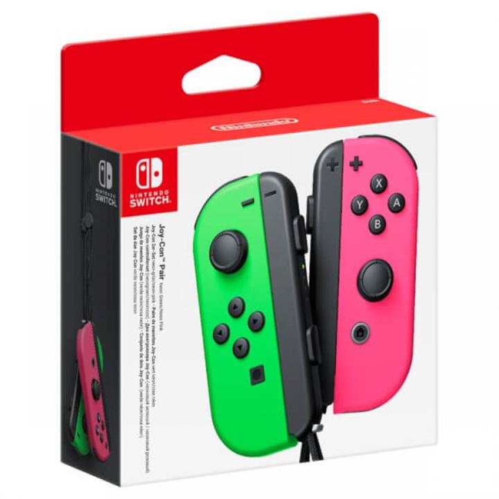 Nintendo Switch Joy Con Pink Green Controller
