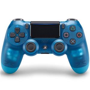 دسته پلی استیشن 4 DualShock Exclusive Blue Crystal Edition New Series 