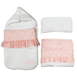 ست پتو نوزادی رزاریو  مدل 421146Pink RosaRio  421146Pink  Baby Blanket Set