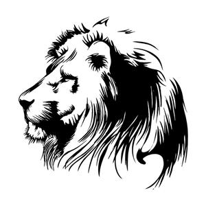 استیکر پرشین طرح Lion 