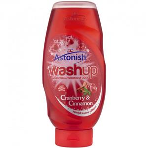 مایع ظرفشویی استونیش مدل Washup Cranberry And Cinnamon حجم 600 میلی لیتر