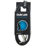 Quiklok S201-3-BK Guitar Cable