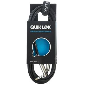 کابل گیتار کوئیک لاک مدل S201-3-BK Quiklok Guitar Cable 