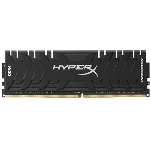 رم دسکتاپ DDR4 تک کاناله 3000 مگاهرتز CL15 کینگستون مدل HyperX Predator ظرفیت 8 گیگابایت Kingston HyperX Predator DDR4 3000MHz CL15 Single Channel RAM - 8GB