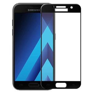 محافظ صفحه نمایش تمپرد مدل فول چسب مناسب برای گوشی موبایل سامسونگ Galaxy A3 2017 Tempered Full Glue Glass Screen Protector For Samsung Galaxy A3 2017