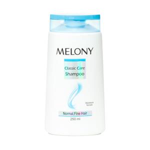 شامپو ملونی مدل Classic care حجم 250 میلی لیتر Melony Classic care shampoo for normal  fine hair 250ml