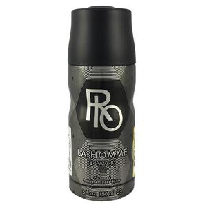 اسپری ضد تعریق مردانه ریو کالکشن مدل Rio La Homme Black حجم 150ml 