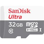 SanDisk Ultra UHS-I U1 Class 10 80MBps 533X microSDHC - 32GB