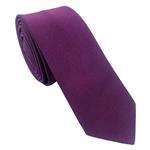 کراوات ساتن ساده هکس تای بنفش
