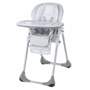 صندلی غذاخوری چیکو مدل Polaris Gray Polly 2 In 1 Chicco Polaris Polly 2 In 1 Feeding Chair