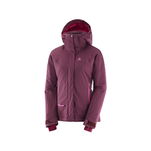 کاپشن زنانه QST SNOW JKT Fig سالومون Salomon QST SNOW JKT W Fig