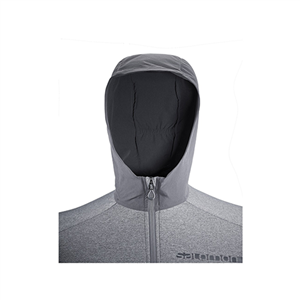 سویشرت کلاه دار مردانه PULSE MID HOODIE Alloy/Forged Iron سالومون Salomon M 