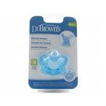 پستانک دکتر براون آبی دی جی 11004 بدو تولد Dr Brown s Blue 0m Pacifier DG11004