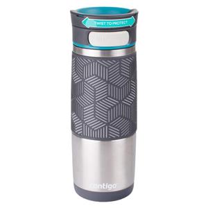 ماگ بدون دسته گریپ دار کانتیگو مدل Metra حجم 470 میلی لیتر Contigo Mug 470ml 