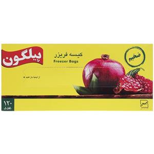 کیسه فریزر پیلگون کد 510319 بسته 120 عددی Pilgon Freezer Bags Pack of 