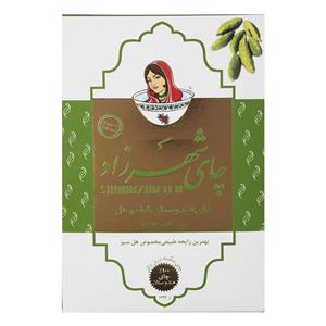 چای شهرزاد با طعم هل بسته 500 گرمی Shahrzad Cardamom Flavored Tea gr 