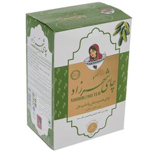 چای شهرزاد با طعم هل بسته 500 گرمی Shahrzad Cardamom Flavored Tea gr 