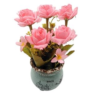 گلدان به همراه گل مصنوعی کیدتونز کد KGG-010-5 Kidtunes KGG-010-5 Flower And Pot