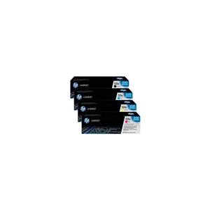 کارتریج تونر (طرح فابریک) رنگی 125A لیزری اچ پی