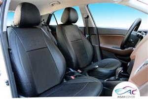  روکش صندلی چرم هیوندای I20  جدید کد1 برند آیسان Aisan Hyundai I20New Code 1 seat Cover
