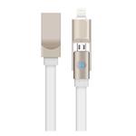 Joyroom S-T504 2 In 1 USB To microUSB And Lightning Cable 1.2m